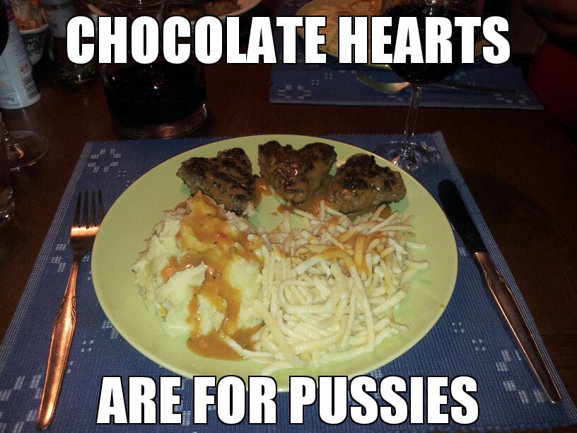 my gf goes for meat